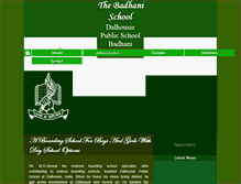 Tablet Screenshot of dpsbadhani.com